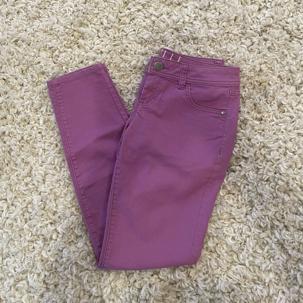 Purple Elle Skinny Pants